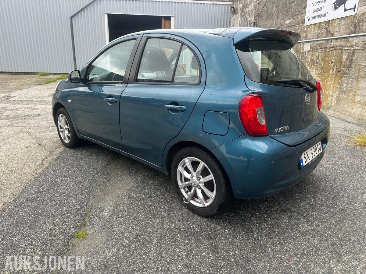 2014 Nissan Micra 1.2 80hk s+v dekk lav km 91000km