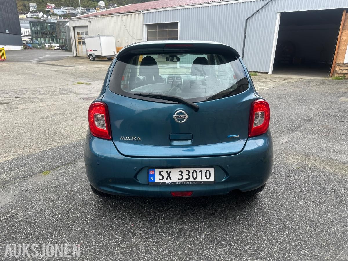 2014 Nissan Micra 1.2 80hk s+v dekk lav km 91000km