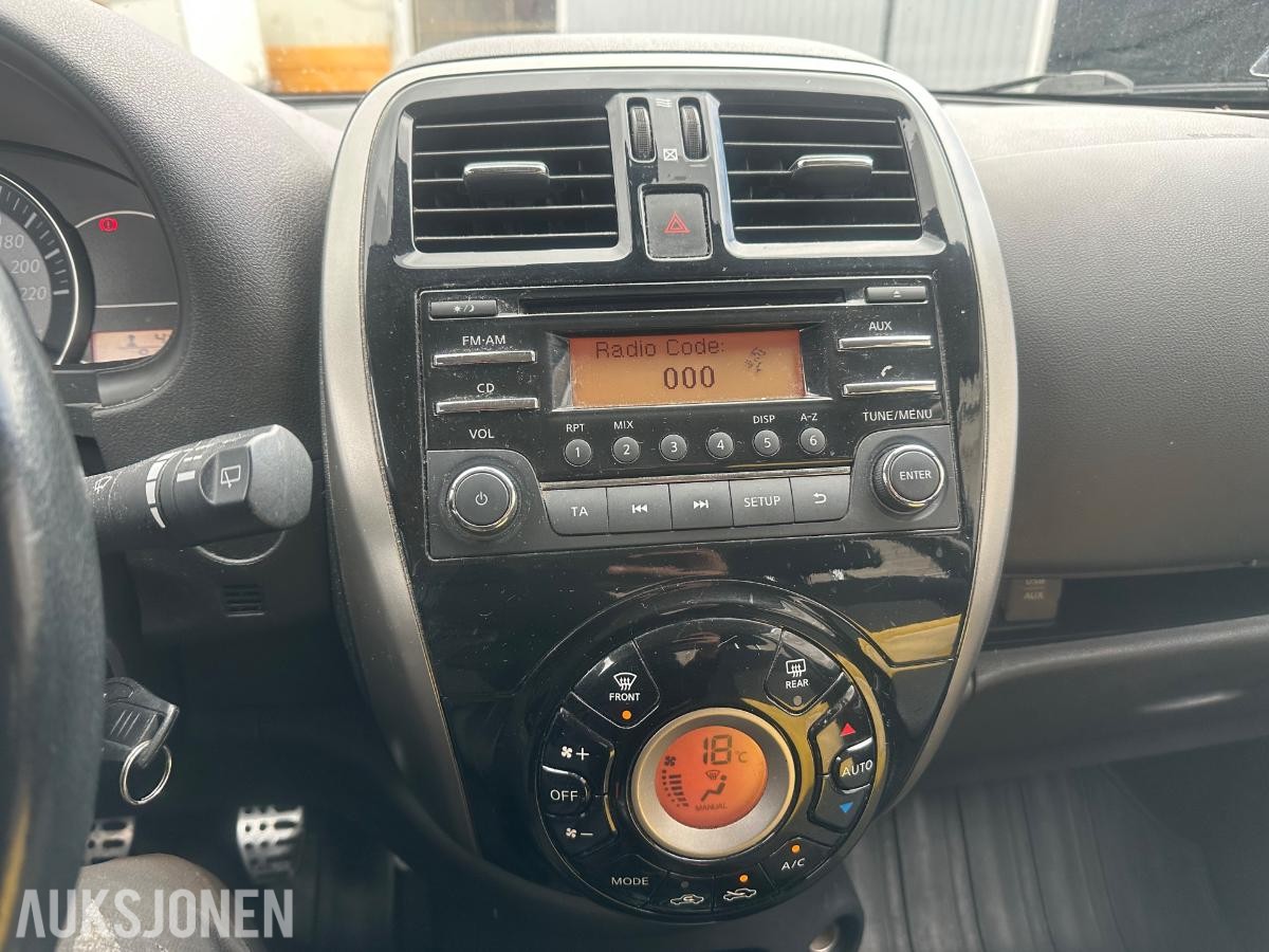 2014 Nissan Micra 1.2 80hk s+v dekk lav km 91000km
