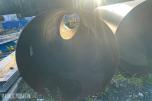 Stålrør/ kulvert rør 2 stk, 6 meter lange, 1000mm diameter