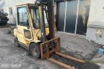 Hyster H250x truck med gaffelspredning og sideforskyvning -   mva fri