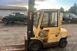 Hyster H250x truck med gaffelspredning og sideforskyvning -   mva fri