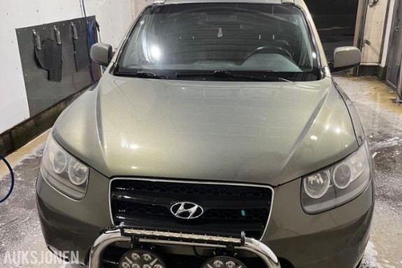 2007 Hyundai Santa Fe 2.2 155hk 4WD automat cruisekontroll hengerfeste skinn 