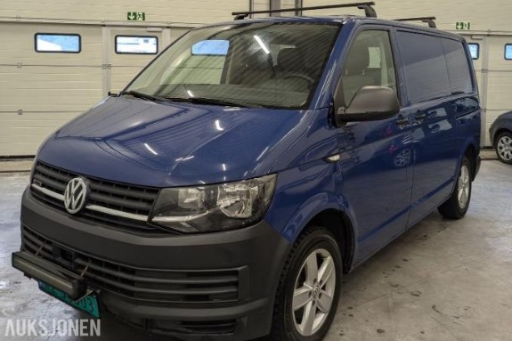 2016 Volkswagen Transporter 2,0TDI 150hk Kort 4Motion | Ny service | H.feste, takrails, innredning 
