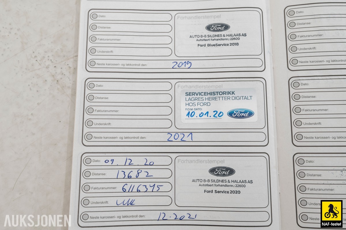 2017 Ford FIESTA 101 HK ST-LINE SPORTSSETER PARK. SENSORER KLIMA