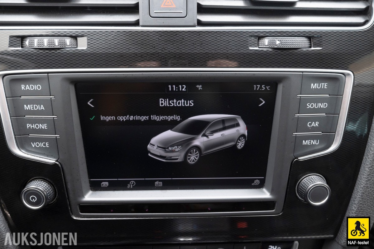 2016 Volkswagen GOLF GTE NORSK ADAPTIV CRUISE VARMER KAMERA LED