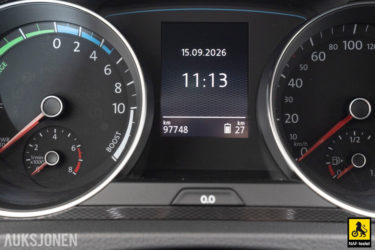 2016 Volkswagen GOLF GTE NORSK ADAPTIV CRUISE VARMER KAMERA LED