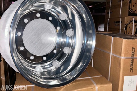 4 stk. C-Rims aluminiumsfelger 22.5 x 9.00 – Nye/ubrukte