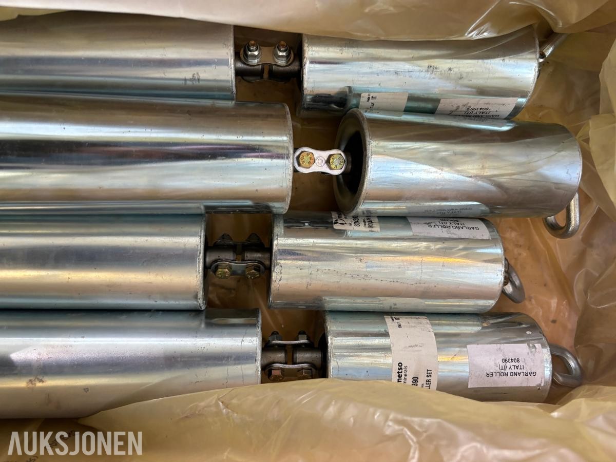 5 stk. Metso Minerals 804390 bandrullesett