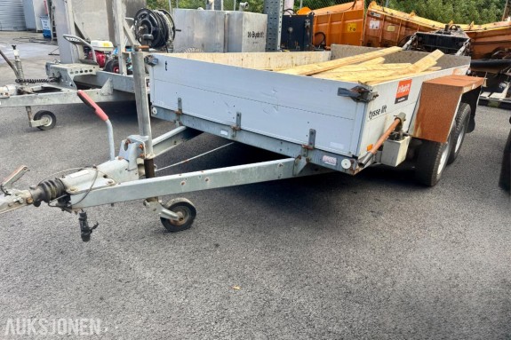 2002 Tysse Lift maskinhenger - hydraulisk senkefunksjon