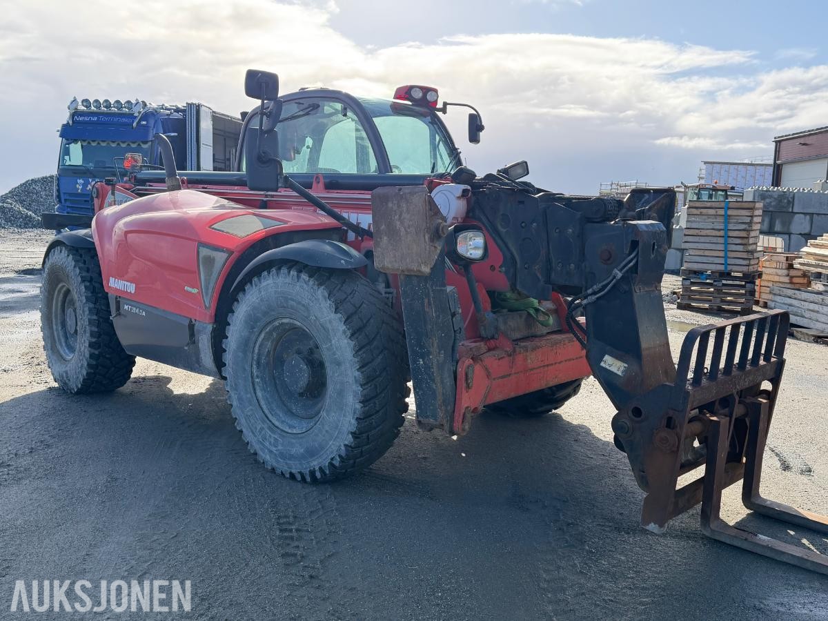 2016 Manitou MT 1840 teleskoptruck m/ vektmåler - 3570 timer