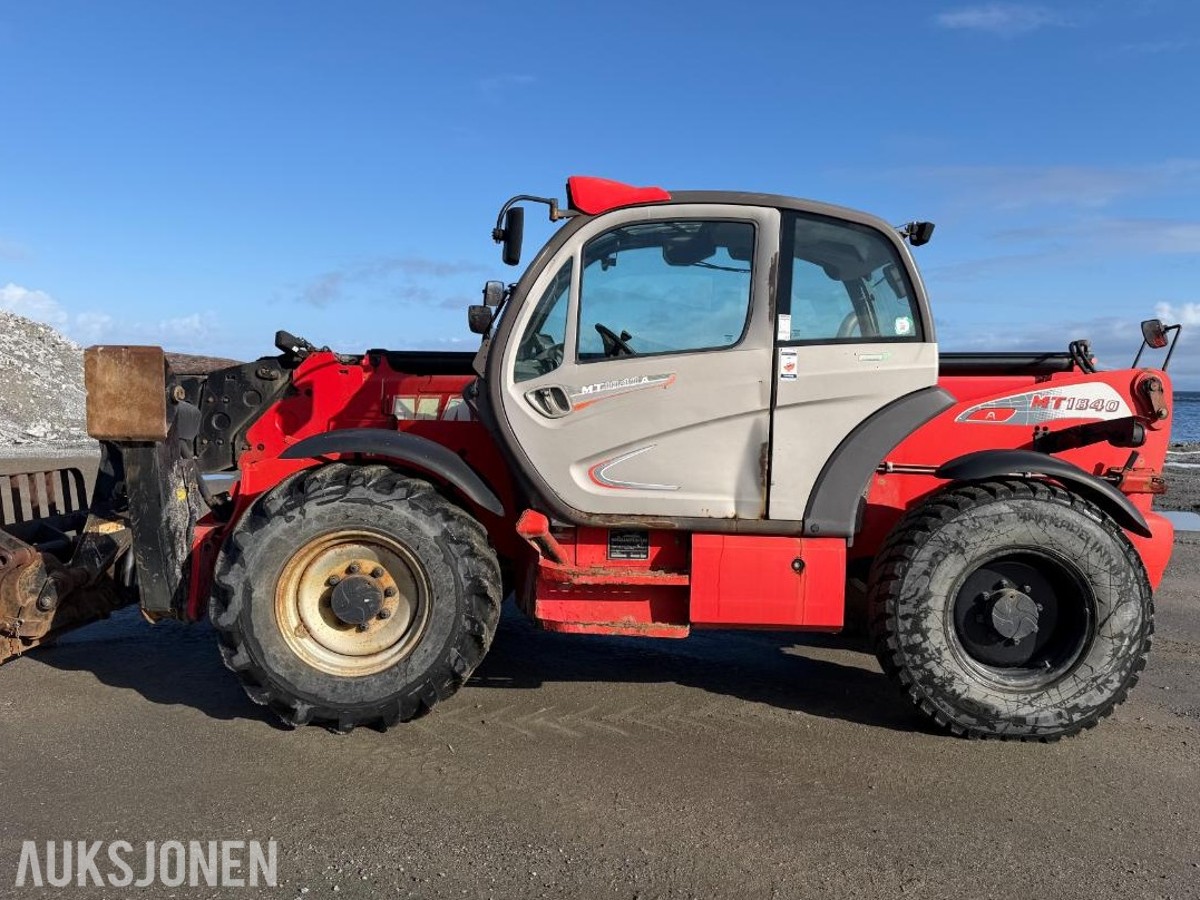 2016 Manitou MT 1840 teleskoptruck m/ vektmåler - 3570 timer