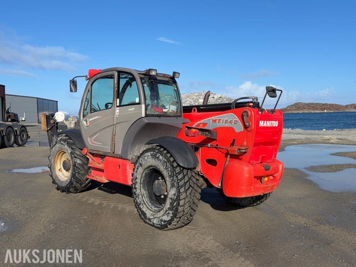 2016 Manitou MT 1840 teleskoptruck m/ vektmåler - 3570 timer