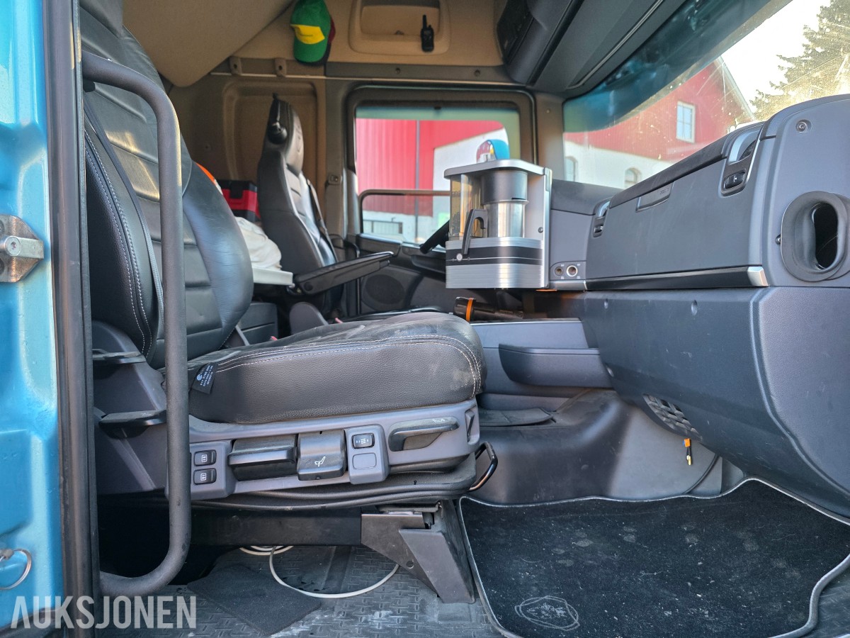 2015 Scania R580 V8 8X4 krokbil 24 T Brøyterigget-retarder