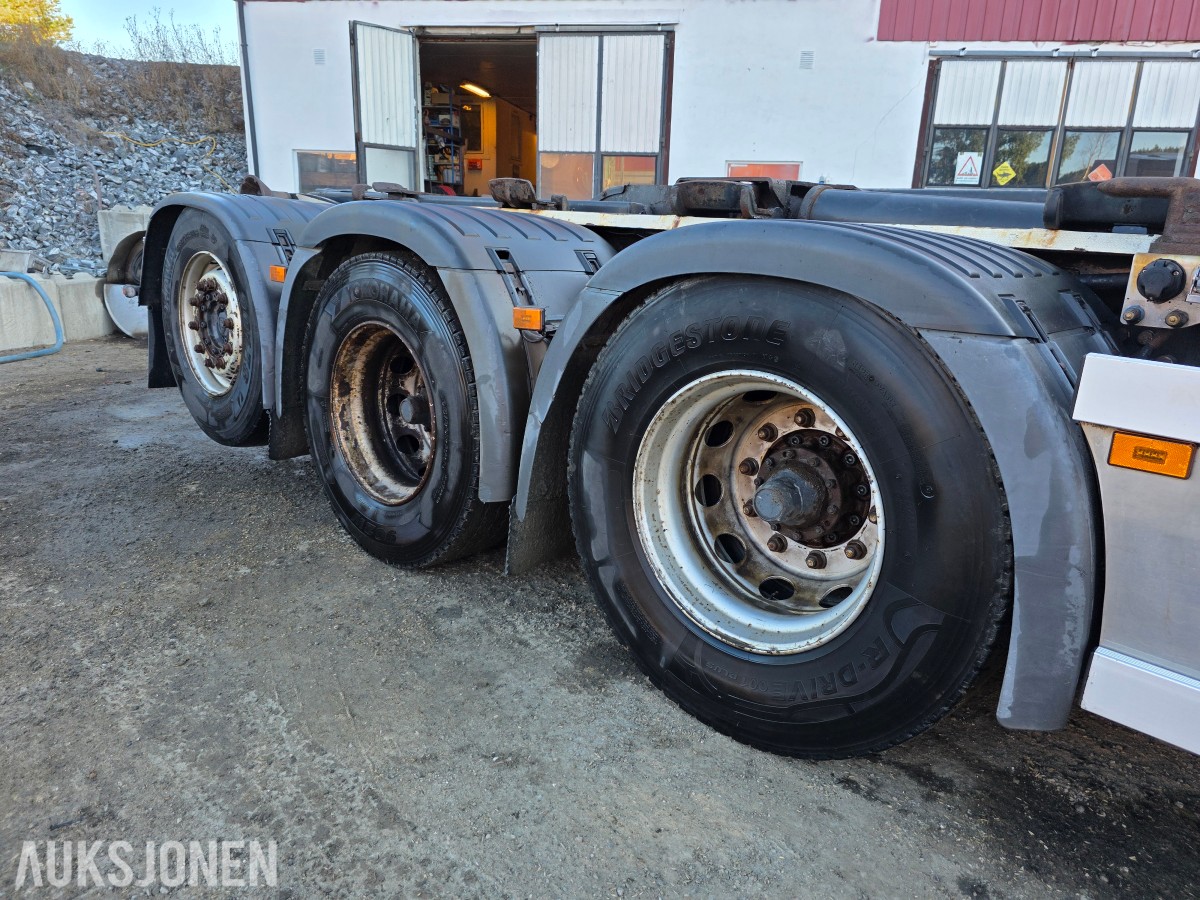 2015 Scania R580 V8 8X4 krokbil 24 T Brøyterigget-retarder