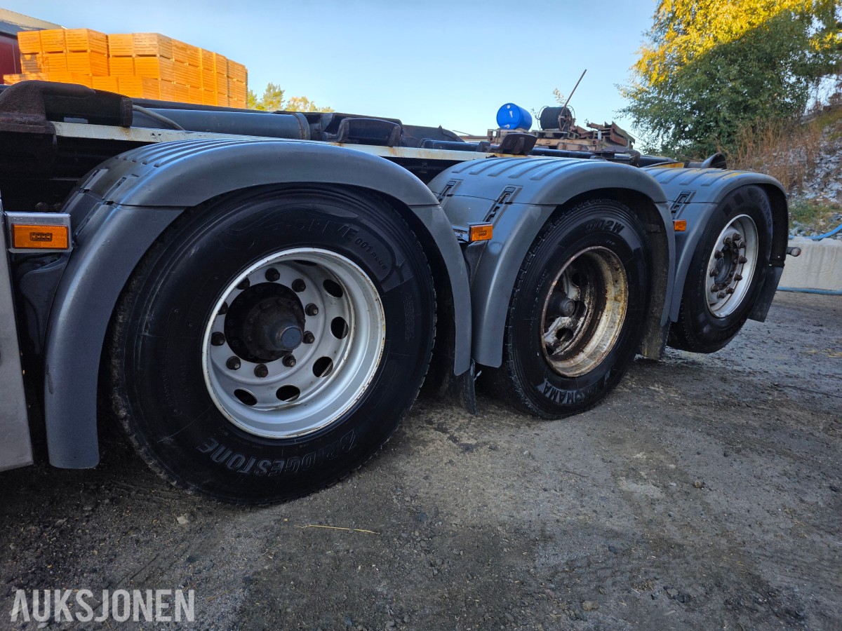2015 Scania R580 V8 8X4 krokbil 24 T Brøyterigget-retarder