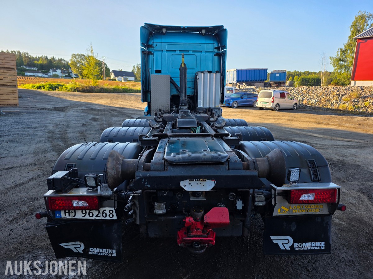 2015 Scania R580 V8 8X4 krokbil 24 T Brøyterigget-retarder