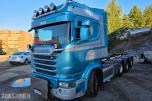 2015 Scania R580 V8 8X4 krokbil 24 T Brøyterigget-retarder