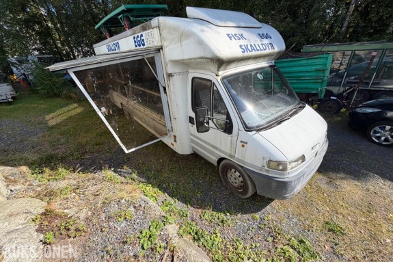 1995 Fiat Ducato Seico mobil salgsvogn 2.5 TDI – komplett innredet salgsvogn, 140968km