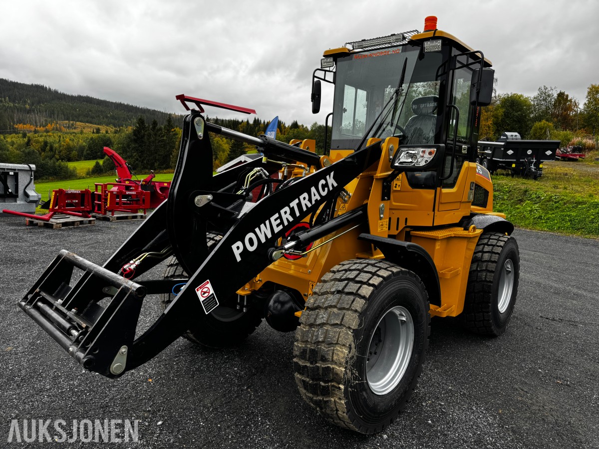 2026 Powertrack L 45 hjullaster med SMS feste, webasto, ryggekamera