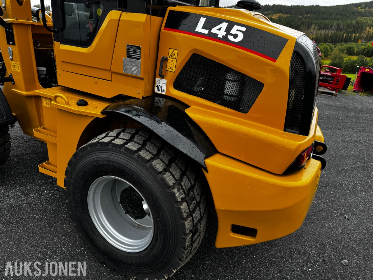 2026 Powertrack L 45 hjullaster med SMS feste, webasto, ryggekamera
