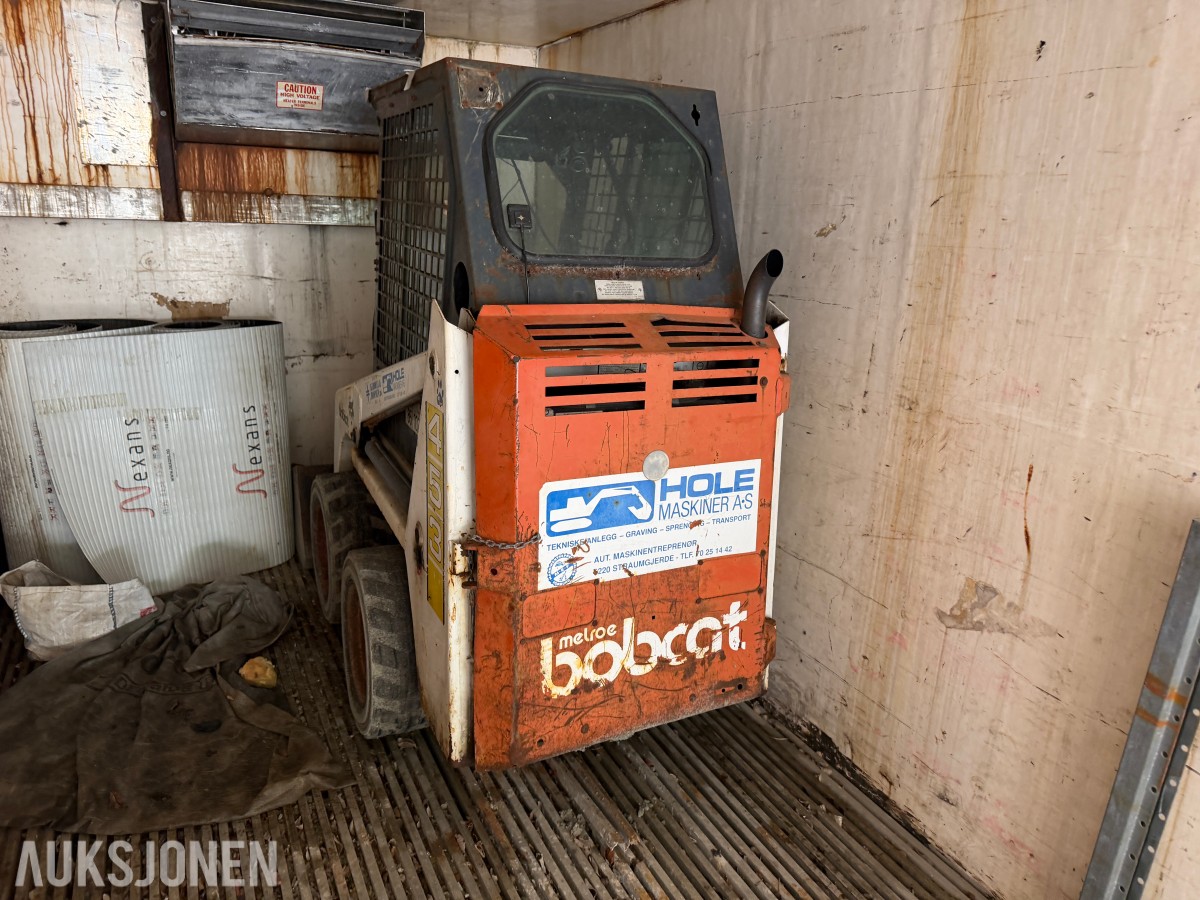 Bobcat 453 Kompaktlaster med skuffe