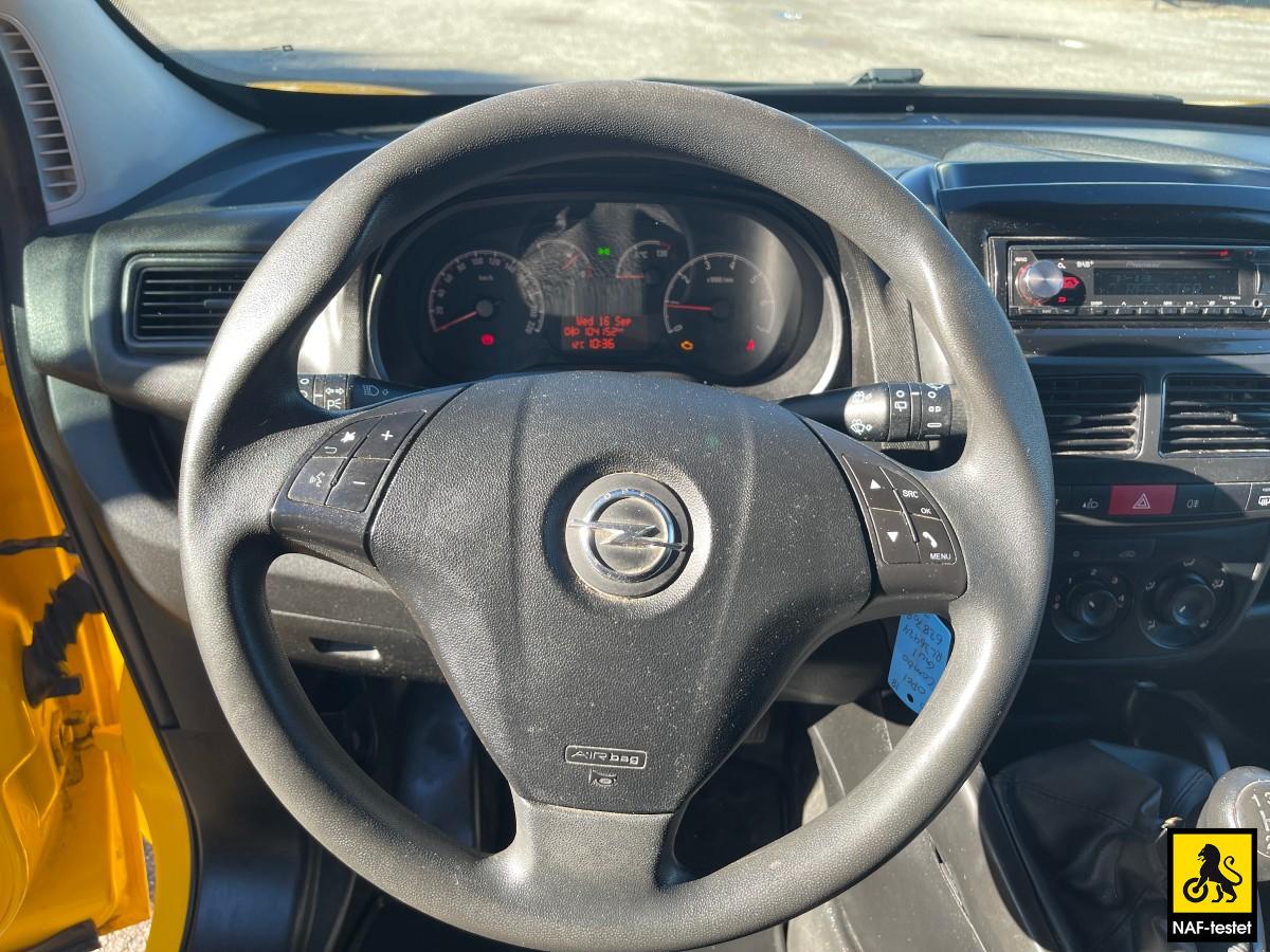 2018 OPEL COMBO 1.2 D 95 HK SKYVEDØRER PAKSENSORER AC 