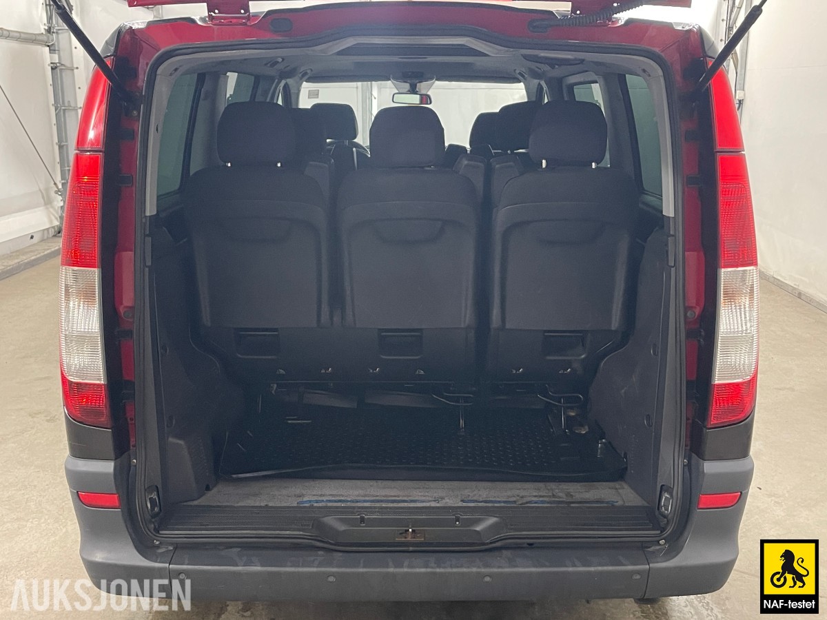 2013 Mercedes-Benz VITO 2.1 D 136 HK AUT 8-SETER CRUISE