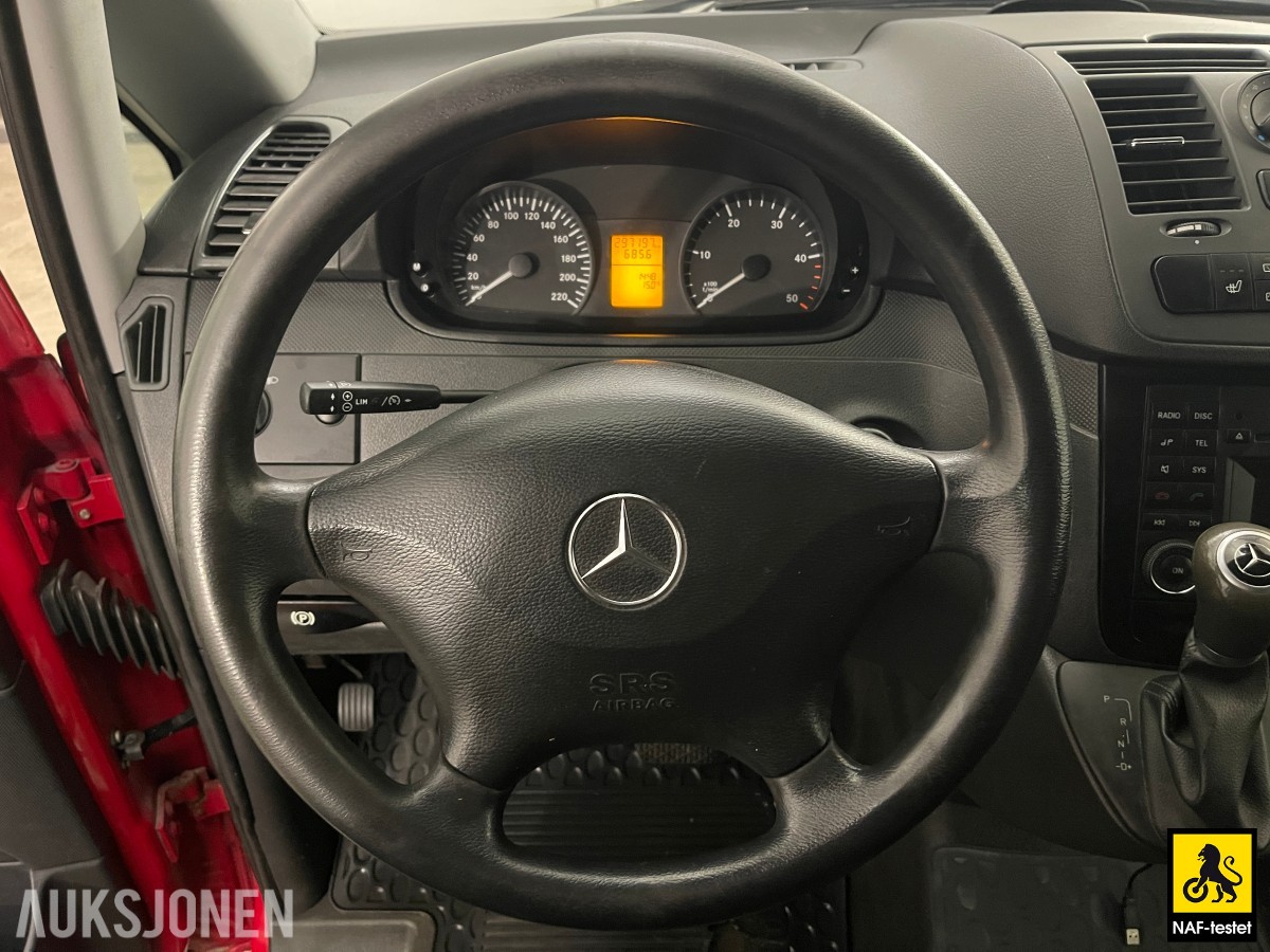 2013 Mercedes-Benz VITO 2.1 D 136 HK AUT 8-SETER CRUISE