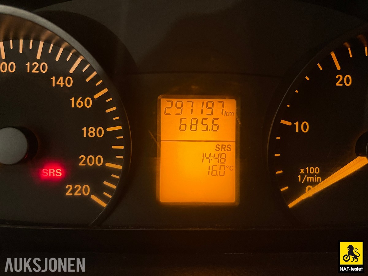 2013 Mercedes-Benz VITO 2.1 D 136 HK AUT 8-SETER CRUISE