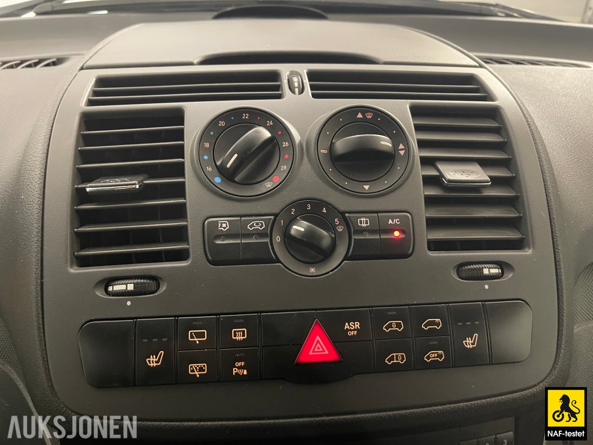 2013 Mercedes-Benz VITO 2.1 D 136 HK AUT 8-SETER CRUISE