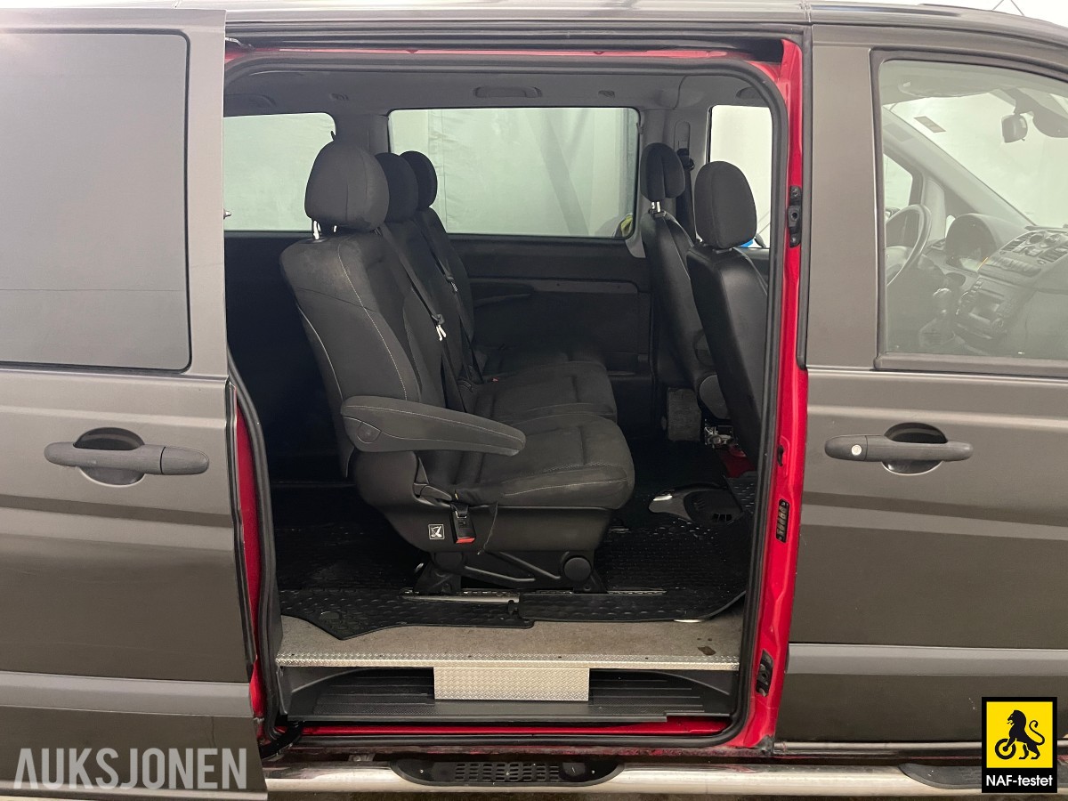 2013 Mercedes-Benz VITO 2.1 D 136 HK AUT 8-SETER CRUISE