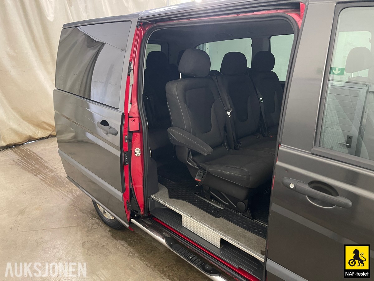 2013 Mercedes-Benz VITO 2.1 D 136 HK AUT 8-SETER CRUISE