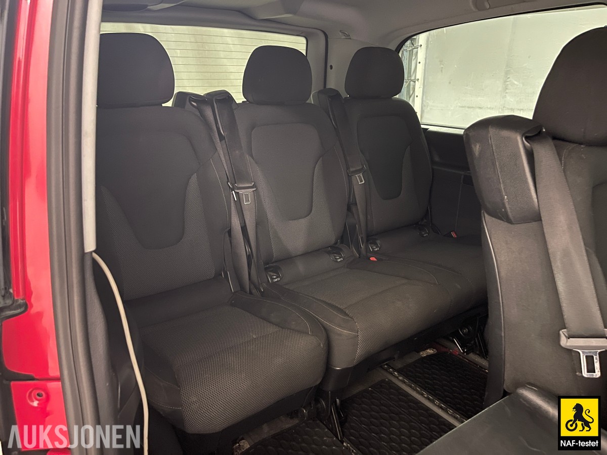 2013 Mercedes-Benz VITO 2.1 D 136 HK AUT 8-SETER CRUISE