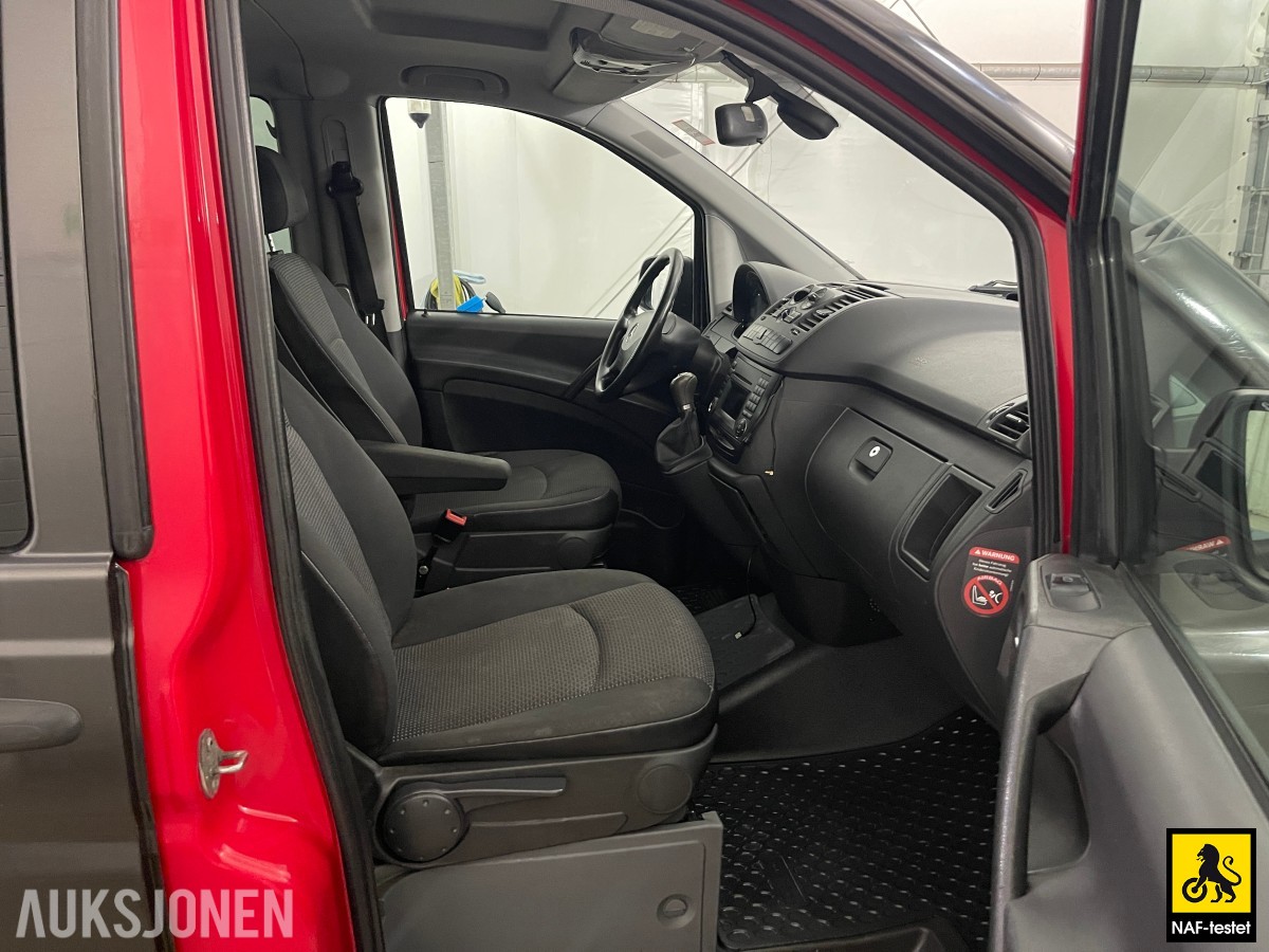 2013 Mercedes-Benz VITO 2.1 D 136 HK AUT 8-SETER CRUISE