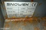 2016 Snowek U360 brøyteskjær, 850 kg