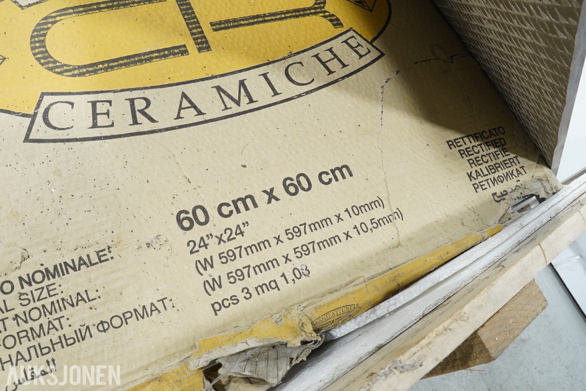 Byggematerialer – takstein, teglfliser, keramiske fliser og heller