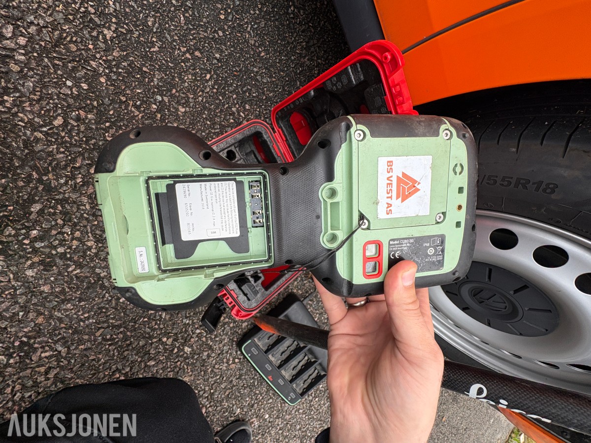 2018 Andre Leica CS20 3.75G / GS07 GPS stikningsutstyr