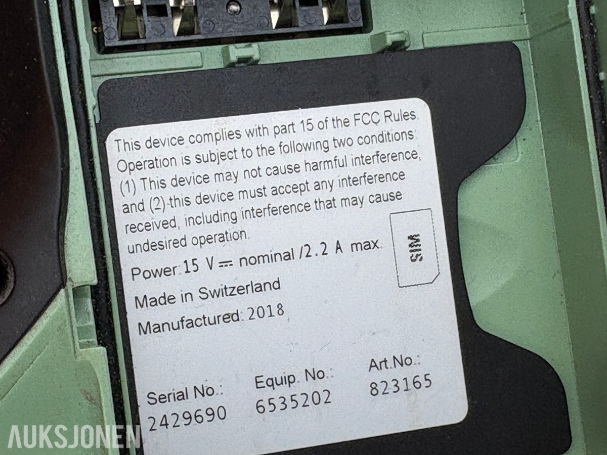 2018 Andre Leica CS20 3.75G / GS07 GPS stikningsutstyr