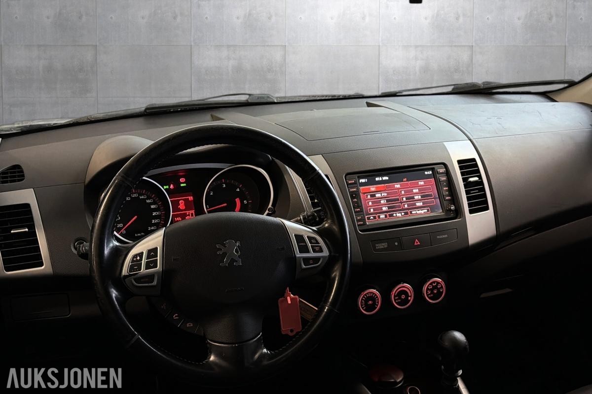 Peugeot 4007 2.2 D 156 HK 4X4 7-SETER NAVI HENGERFESTE