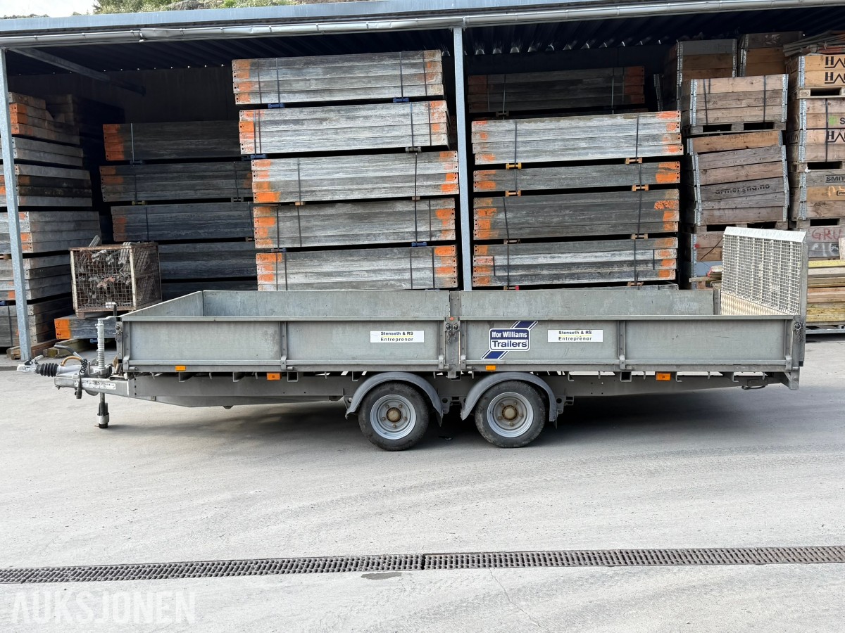 2016 Ifor Williams CT167 Vippeplanshenger - Nylig servet
