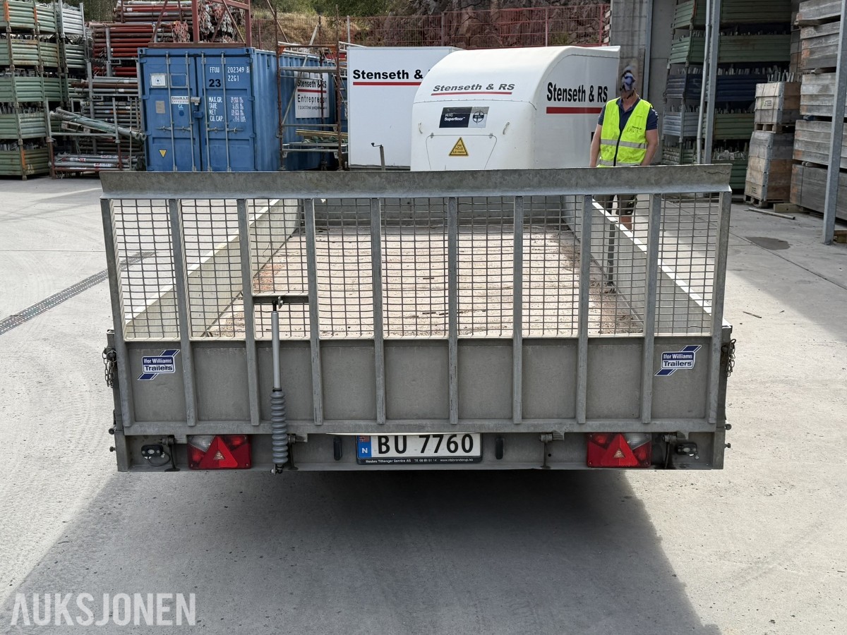 2016 Ifor Williams CT167 Vippeplanshenger - Nylig servet