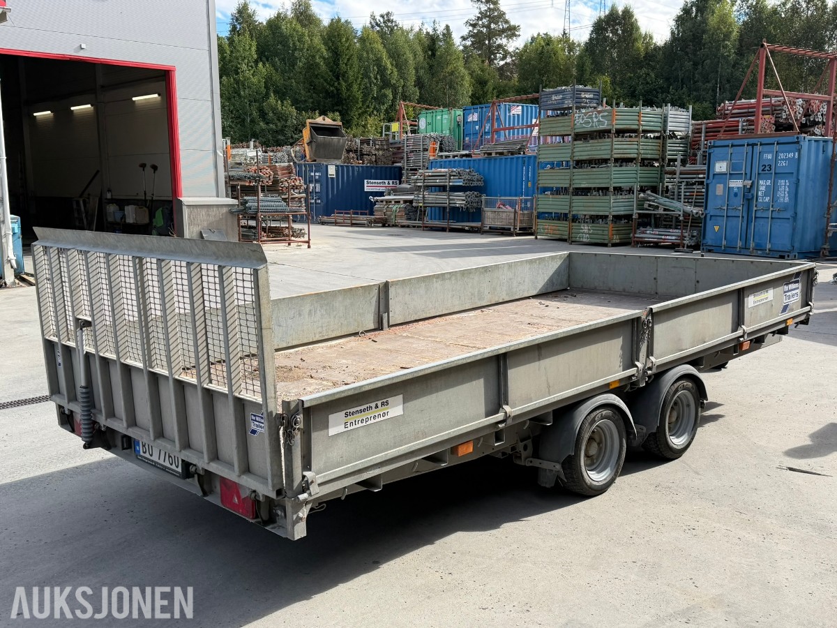 2016 Ifor Williams CT167 Vippeplanshenger - Nylig servet