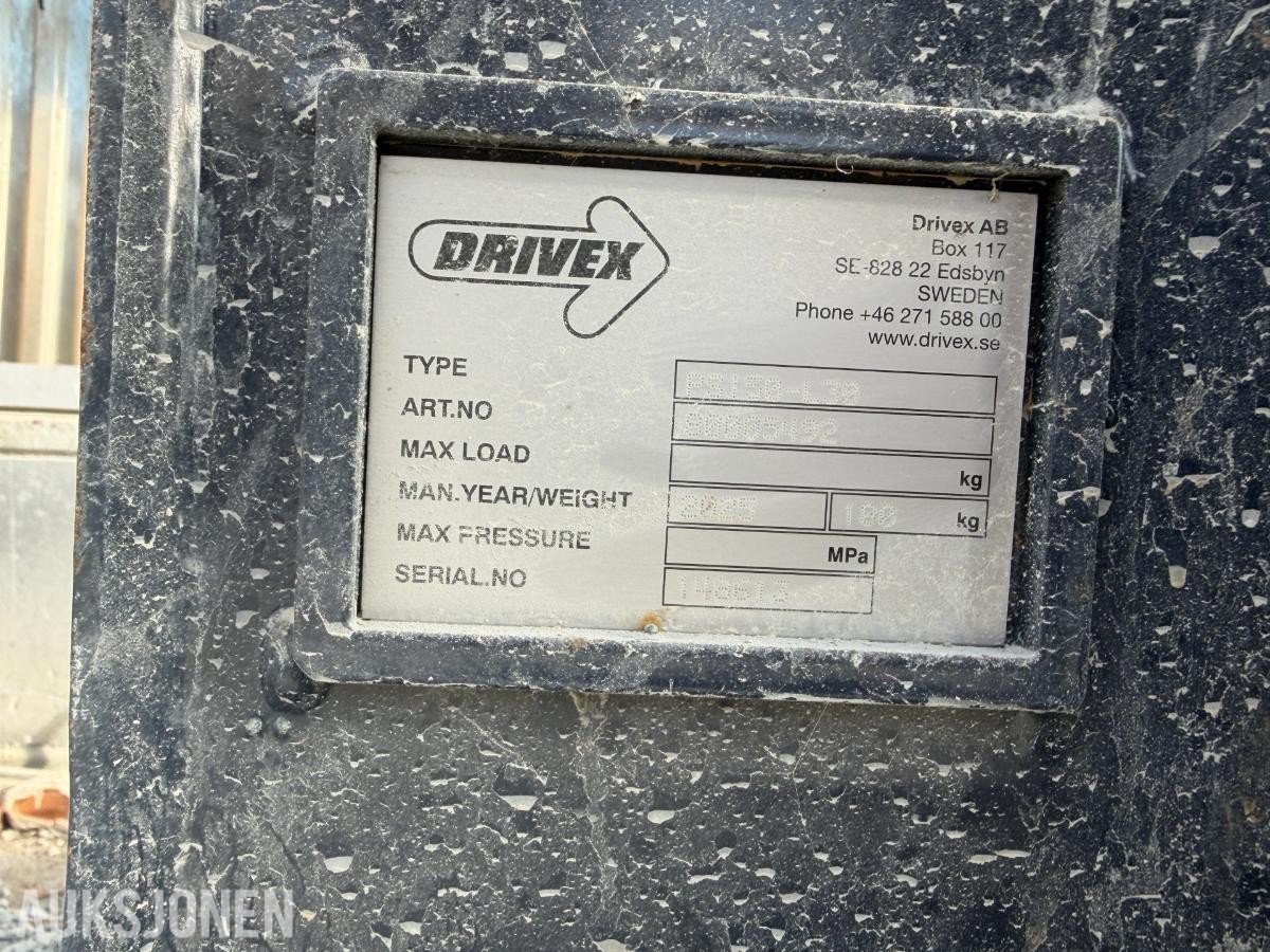 2025 Drivex PS150-L30 Planeringsskuffe