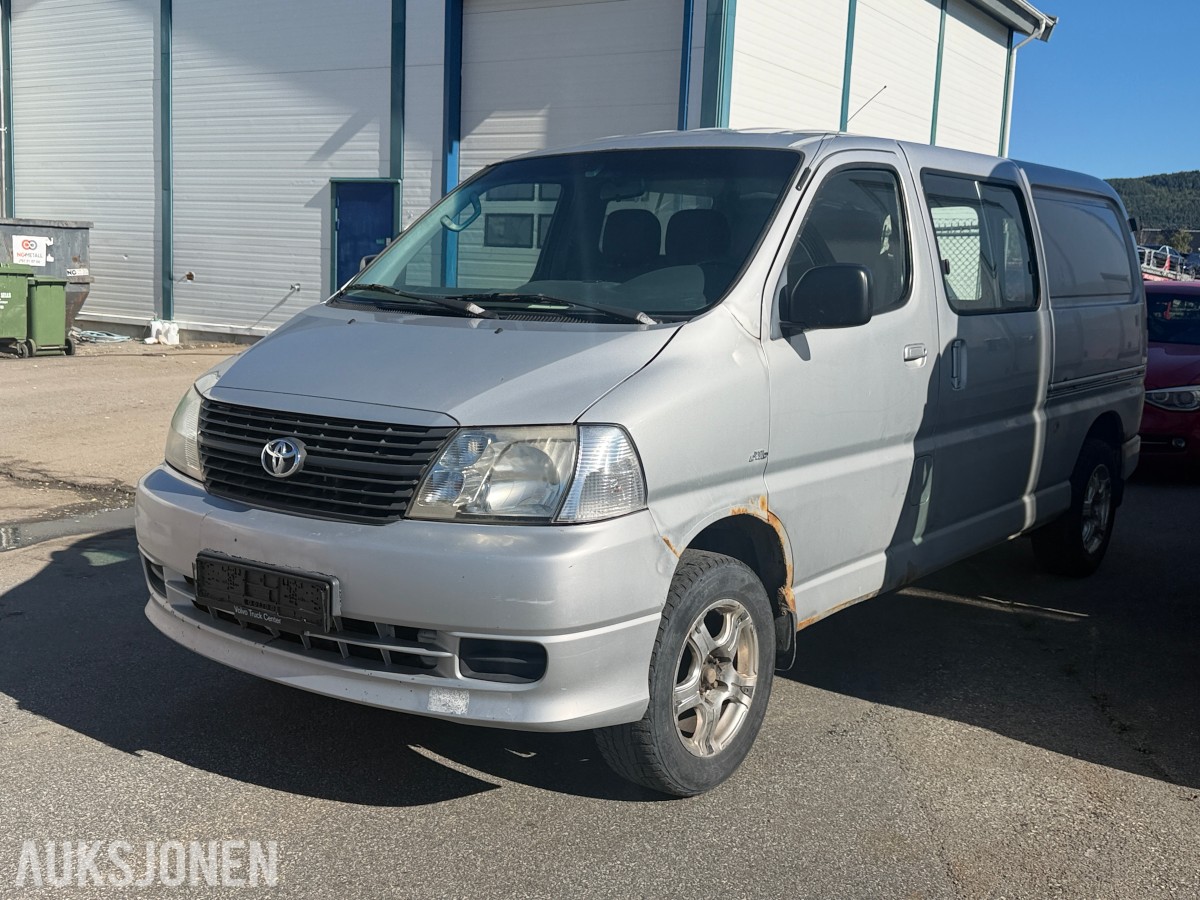 2007 Toyota HIACE 2.5-117 D 4WD - Rep.objekt