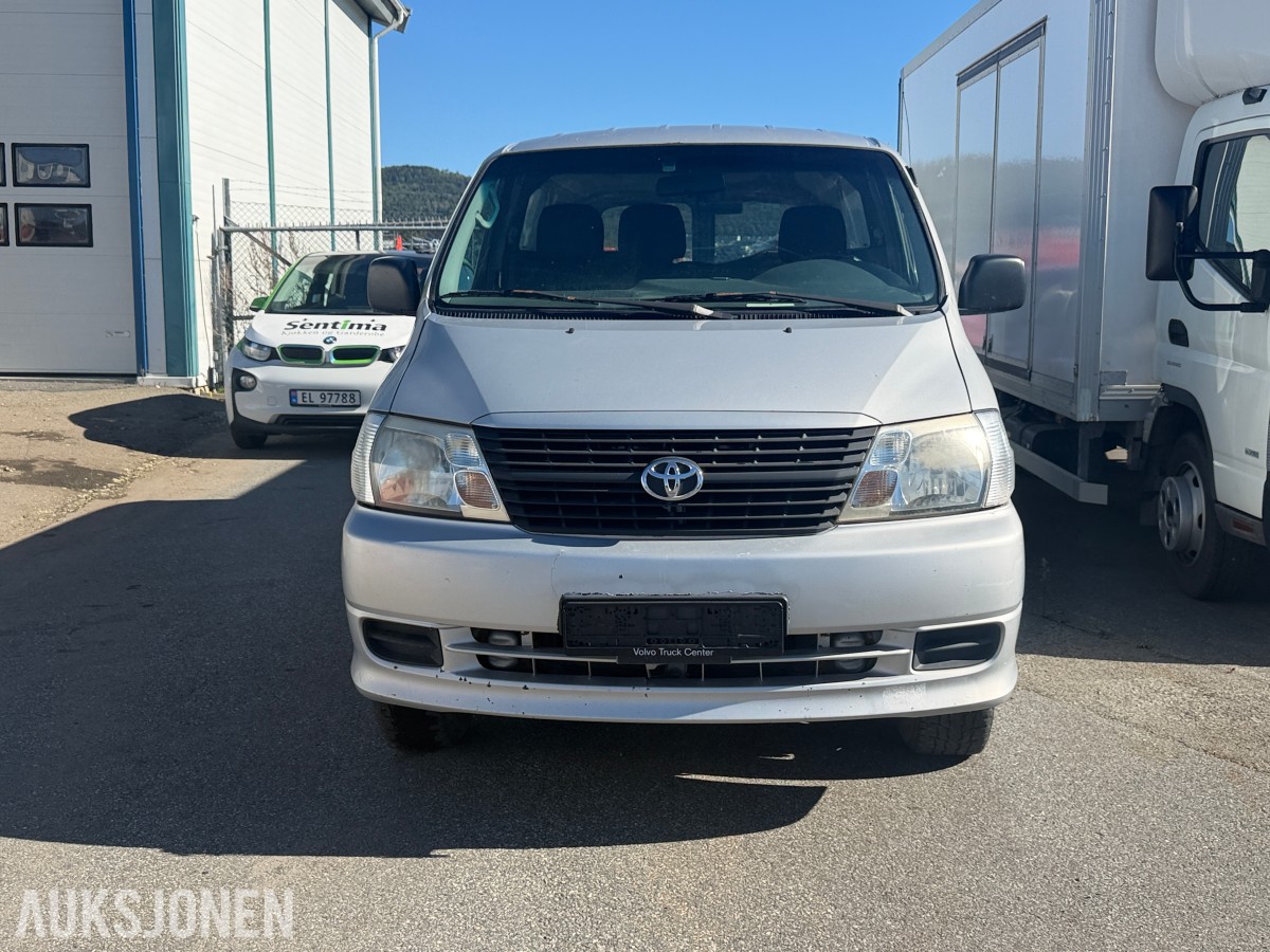 2007 Toyota HIACE 2.5-117 D 4WD - Rep.objekt