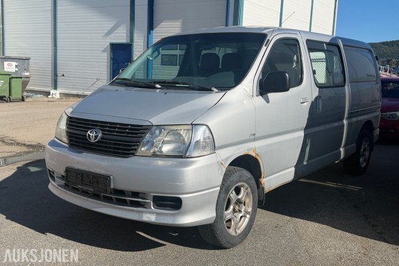2007 Toyota HIACE 2.5-117 D 4WD - Rep.objekt