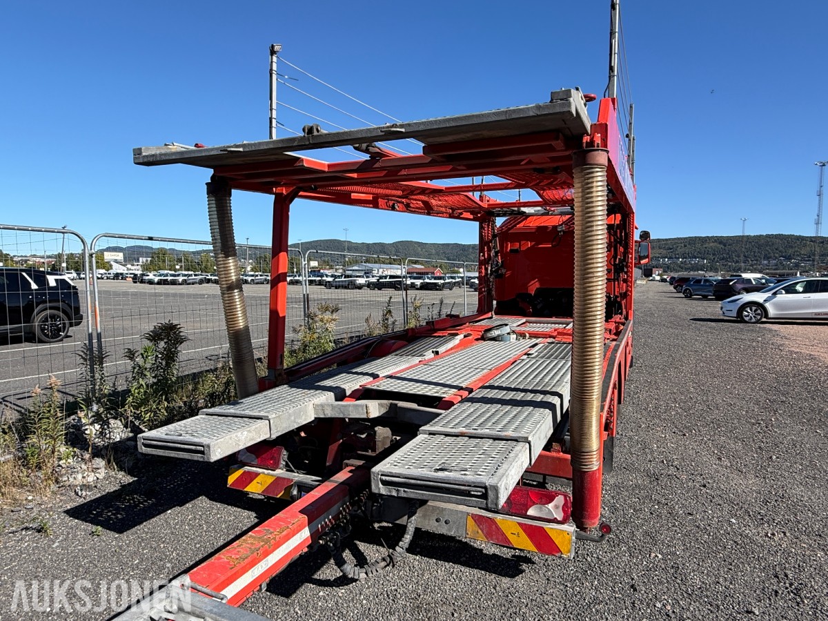 2011 Scania R500 bilfrakter med henger