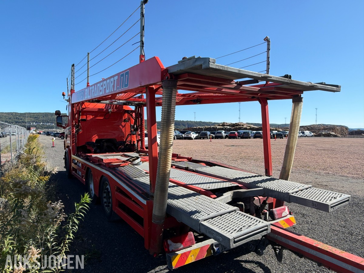 2011 Scania R500 bilfrakter med henger