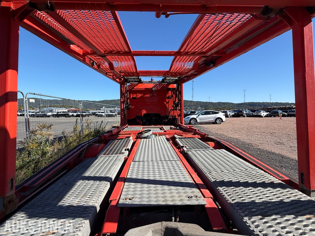 2011 Scania R500 bilfrakter med henger